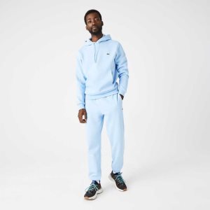 Lacoste Organic βαμβακερα Κουκουλοφόρος μπλε | KB2184607