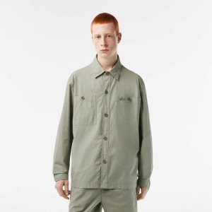 Lacoste Organic βαμβακερα Χακί πρασινο | UR1576493