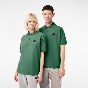 Lacoste Original L.12.12 Loose fit 80's crocodile Χακί πρασινο | KQ1283459