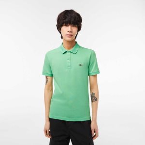 Lacoste Original L.12.12 Slim Fit Petit Pique βαμβακερα πρασινο | HO3529106