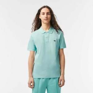 Lacoste Original L.12.12 Slim Fit Petit Pique βαμβακερα μεντα | VC9361058