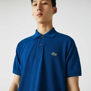 Lacoste Original L.12.12 petit pique cotton μπλε | CF9530742