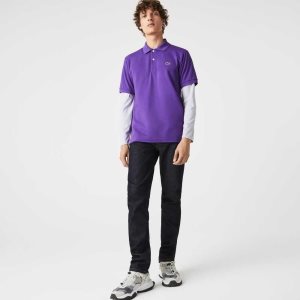 Lacoste Original L.12.12 petit pique cotton μωβ | OB4136702