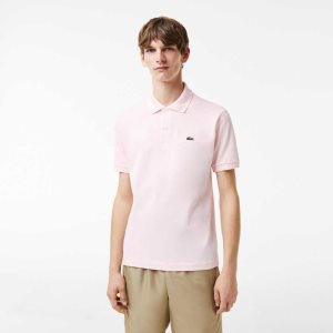 Lacoste Original L.12.12 petit pique cotton ανοιχτο ροζ | SW4160357