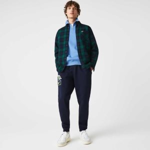 Lacoste Pennants L Badge Fleece Tracksuit σκουρο μπλε μπλε | OC8213605