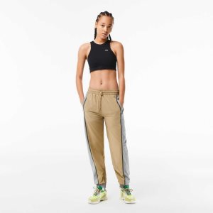 Lacoste Perforated Effect tracking Μπεζ γκρι | ML3291067