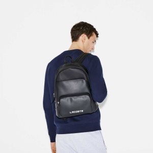 Lacoste Petit Pique Backpack μαυρα | NM3489016