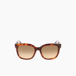 Lacoste Rectangle Acetate Croco Skin Πολύχρωμο | ZD7395160