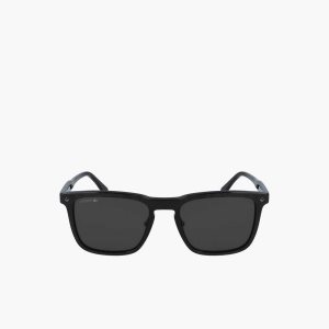 Lacoste Rectangle Acetate Paris Polo μαυρα | HU6201534