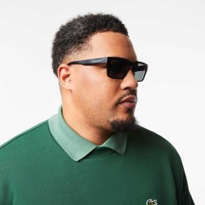 Lacoste Rectangle Active μαυρα μπλε | PX5293017