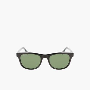 Lacoste Rectangle Color Block μαυρα | GD7361928