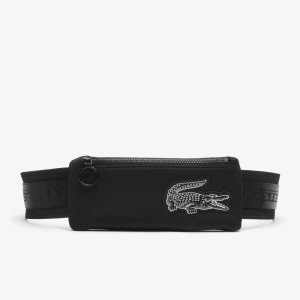 Lacoste Recycled Fiber Belt μαυρα | KO2368795