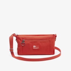 Lacoste Recycled Fiber Zipped Bag Πολύχρωμο | GO4520718