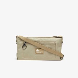Lacoste Recycled Fiber Zipped Bag Πολύχρωμο | UO6397450
