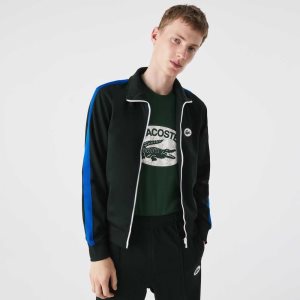 Lacoste Regular Fit High-Neck Pique Zip πρασινο | WC4739205