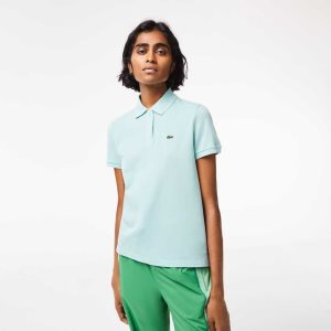 Lacoste Regular Fit Soft βαμβακερα Petit Pique μεντα | OR1259036