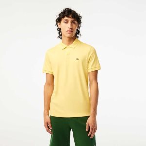 Lacoste Regular Fit Ultra Soft βαμβακερα Jersey κίτρινα | GT3652871
