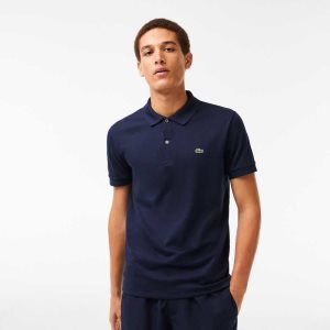 Lacoste Regular Fit Ultra Soft βαμβακερα Jersey σκουρο μπλε μπλε | SR6453709