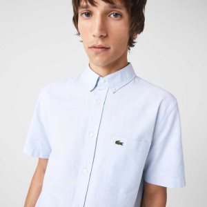 Lacoste Regular Fit βαμβακερα μπλε | JK1825460