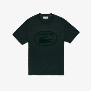 Lacoste Relaxed Fit Branded βαμβακερα πρασινο | DI8547629