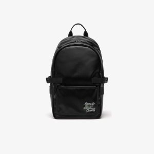 Lacoste Roland Garros Edition Contrast Branding Backpack Πολύχρωμο | HO1089264