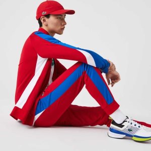 Lacoste SPORT Abrasion-Resistant τενις κοκκινα μπλε ασπρα | VS3062489