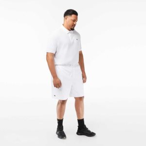 Lacoste SPORT Big Fit Jersey επενδυση ασπρα | GD8621954