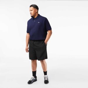 Lacoste SPORT Big Fit Jersey επενδυση μαυρα | QO5984712