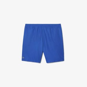 Lacoste SPORT Big Fit Logo Stripe μπλε | WZ6290851