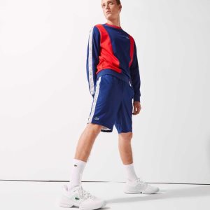 Lacoste SPORT Branded Side Bands μπλε ασπρα | YN3402158
