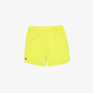 Lacoste SPORT Check Stretch Mesh κίτρινα | EI2310956
