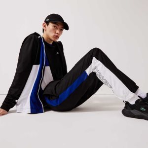 Lacoste SPORT Colorblock Bands μαυρα μπλε ασπρα μαυρα | RE2591736