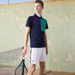 Lacoste SPORT Contrast Print τενις ασπρα | KA7298506