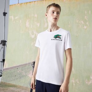 Lacoste SPORT Crocodile Print τενις ασπρα | SG5706289