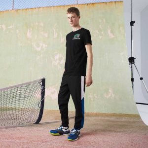 Lacoste SPORT Crocodile Print τενις μαυρα | MI0185763