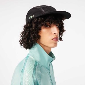 Lacoste SPORT Folding Peak Girolle μαυρα | FS5093427