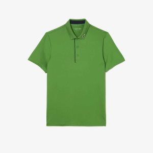 Lacoste SPORT Jersey Γκολφ πρασινο σκουρο μπλε μπλε | BJ6389172