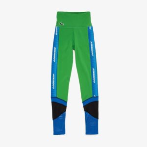 Lacoste SPORT Logo Stripe Leggings πρασινο μπλε μαυρα | GA5308197