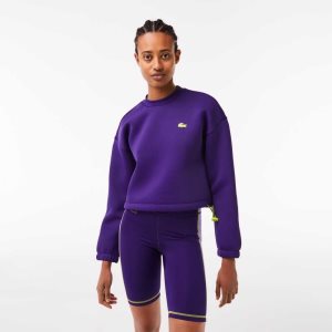 Lacoste SPORT Loose Fit Drawstring μωβ | EX0482597