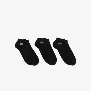 Lacoste SPORT Low-Cut 3-Pack μαυρα | VI2935617