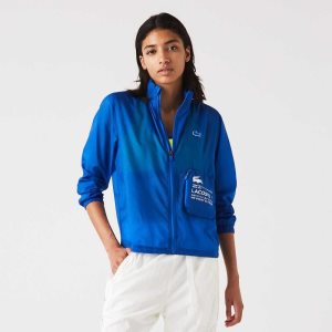 Lacoste SPORT Packable θαλασσης-Repellent μπλε | CF5174038