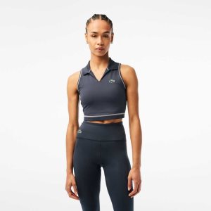 Lacoste SPORT Polo-στυλ SPORTs Bra μπλε | LH2561874