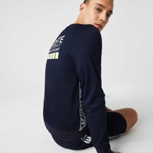 Lacoste SPORT Printed τενις σκουρο μπλε μπλε | FO3851906