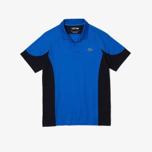 Lacoste SPORT Regular Fit Colorblock Γκολφ μπλε σκουρο μπλε μπλε | IZ8364951