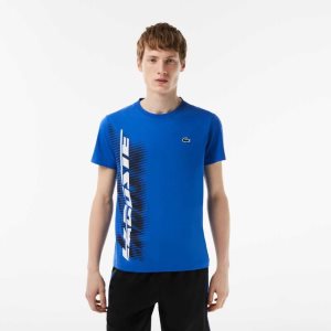Lacoste SPORT Regular Fit with Contrast Branding μπλε | GB4926175