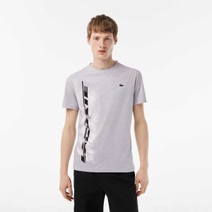 Lacoste SPORT Regular Fit with Contrast Branding γκρι | KI3760492