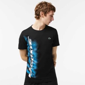 Lacoste SPORT Regular Fit with Contrast Branding μαυρα | OM1748259