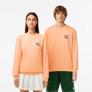 Lacoste SPORT Roland Garros Edition Organic βαμβακερα ανοιχτο πορτοκαλι | XV9748506