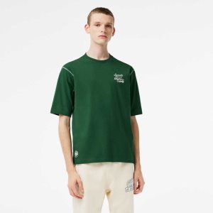 Lacoste SPORT Roland Garros Edition Χοντρός Jersey πρασινο | KY5243098