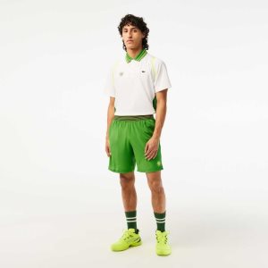 Lacoste SPORT Roland Garros Edition επενδυση πρασινο κίτρινα | FD9273165